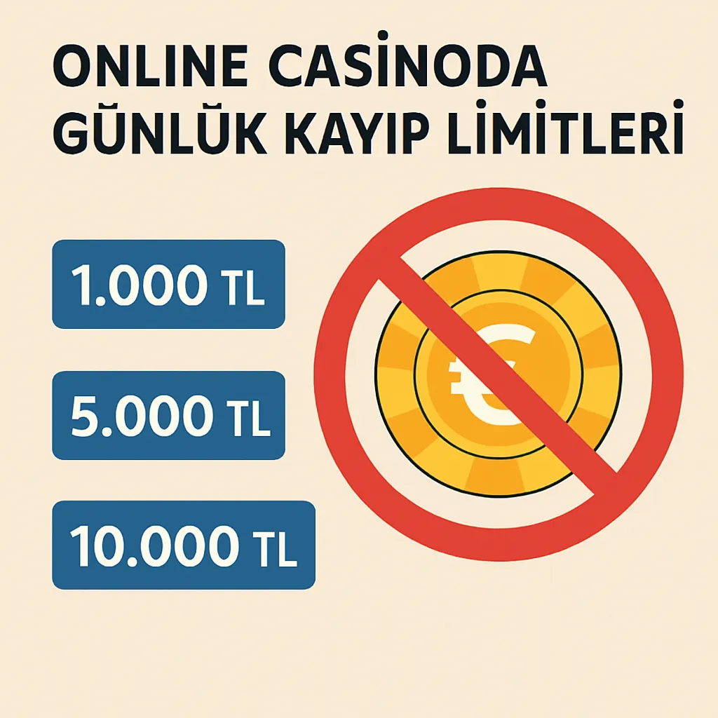 Online casinoda günlük kayıp limitleri